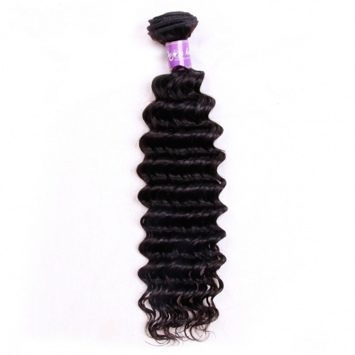 One Bundle Deep Wave Human Virgin Hair