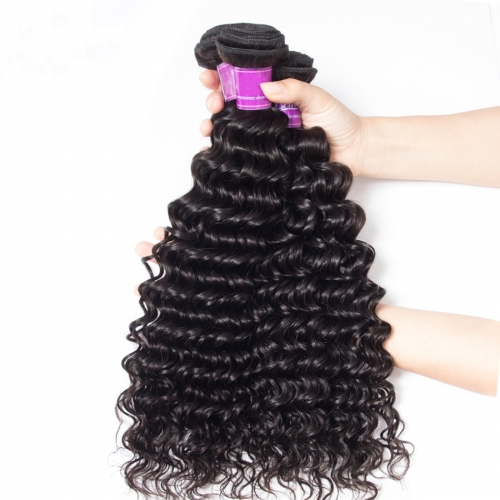 3 Bundles Deal Deep Wave Human Virgin Hair