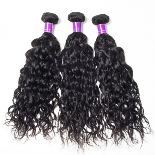 3 Bundles Deal Natural Wave Human Virgin Hair