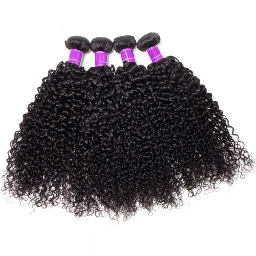 4 Bundle Deal Italian Curly Wave Human Virgin Hair