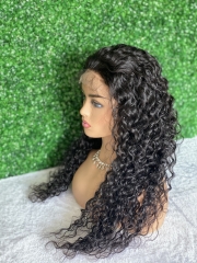 Natural wave HD closure wig units 4x4 5x5 6x6  Indian virgin hair  wig high density small knots