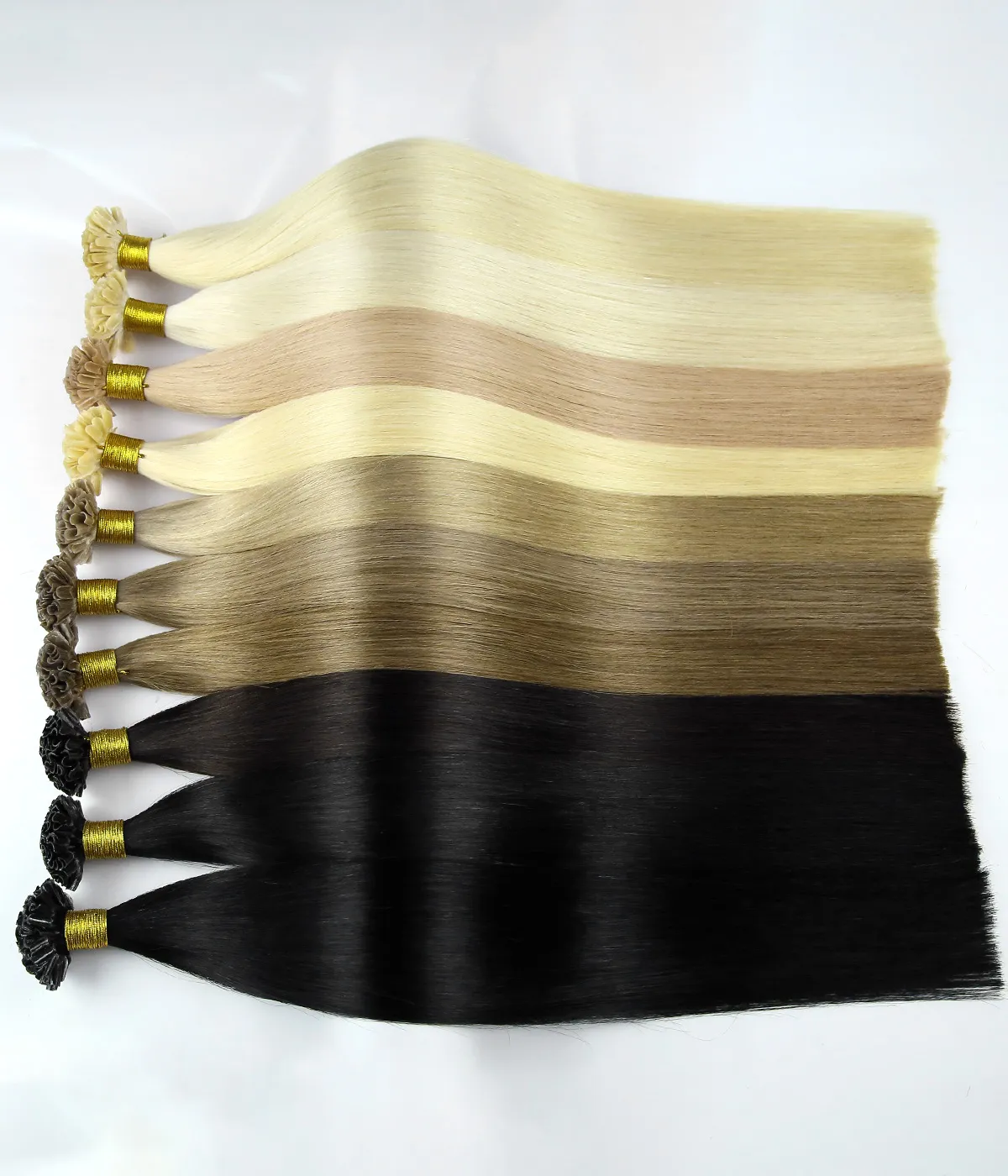 U tip Bonded 100% Virgin hair Extensions 100g / 100 Strands