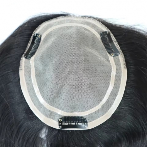 Youzi 7*8 8*8 European Raw Hair Monofilament Toupee Mono Top Toupee Mono Base Hair Piece Women Topper